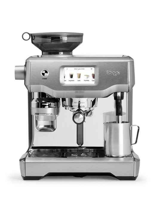 Sage The Oracle Touch espressomachine SES990BSS4 - voorkant 6 zilver