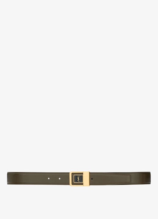 Saint Laurent Boucle La 66 riem van kalfsleer