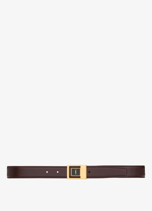 Saint Laurent Boucle La 66 riem van kalfsleer