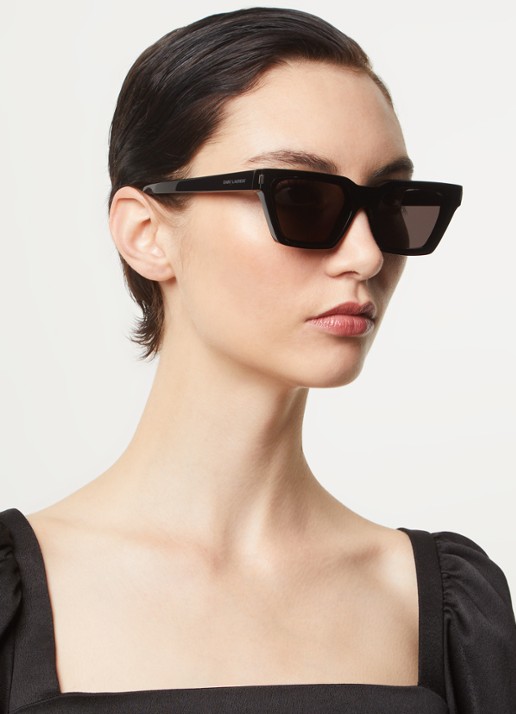 Saint Laurent Calista zonnebril SL633 - voorkant 5 zwart