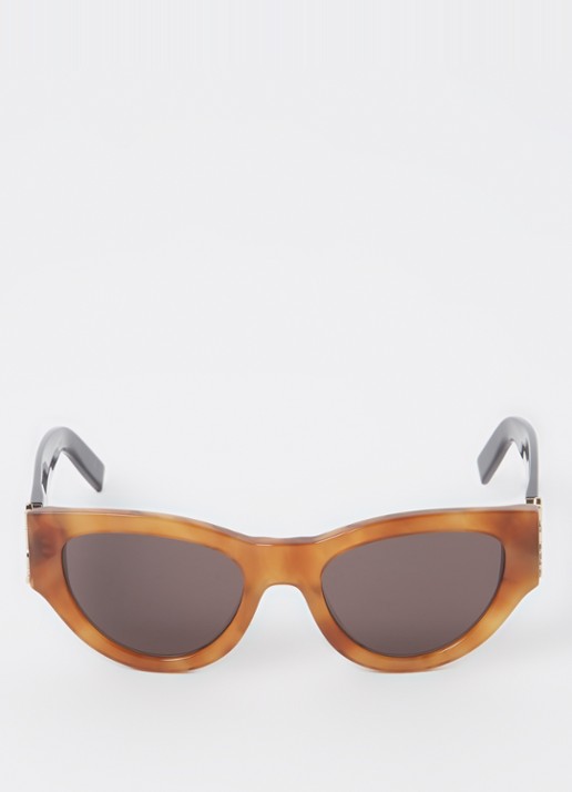 Saint Laurent Cat Eye zonnebril SL M94 - detail oranjebruin