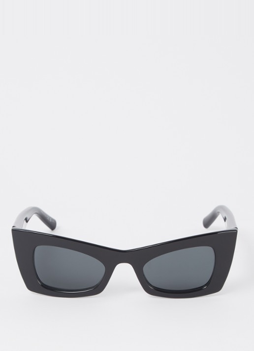 Saint Laurent Cat Eye zonnebril SL702 - detail zwart