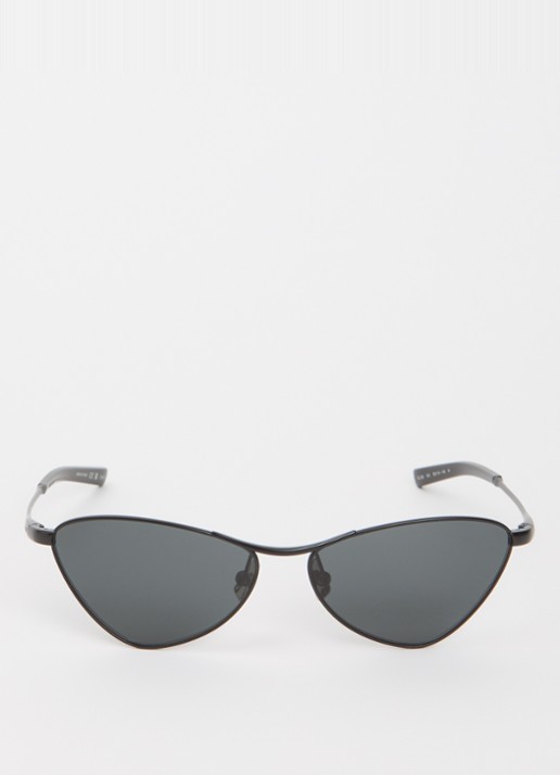 Saint Laurent Cat eye zonnebril SL830 - detail zwart