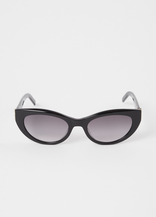 Saint Laurent Cat Eye zonnebril SLM11 - detail 3 zwart