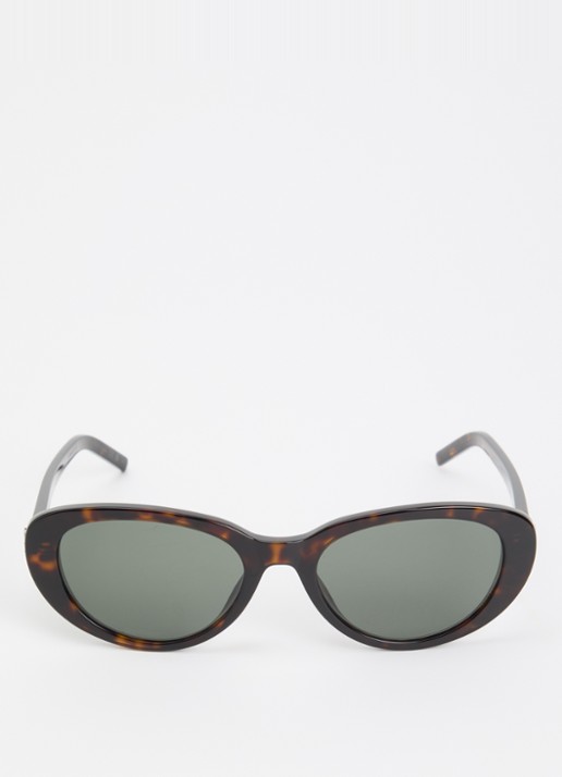 Saint Laurent Cat eye zonnebril YS000920 - detail 2 donkerbruin