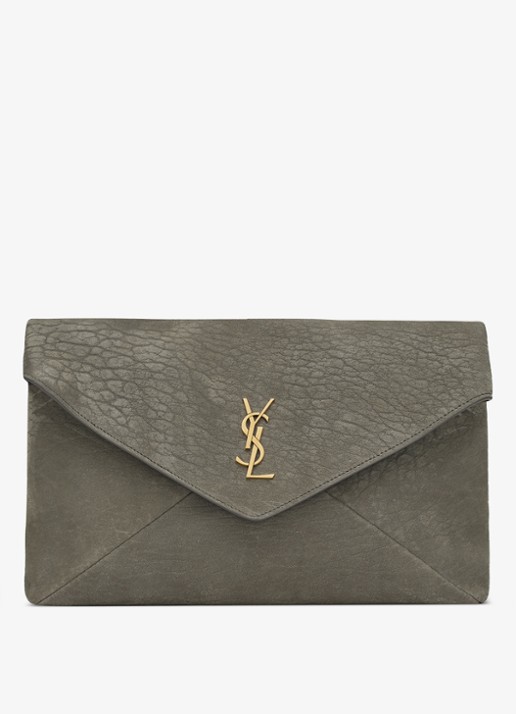 Saint Laurent Envelope Large clutch van lamsleer