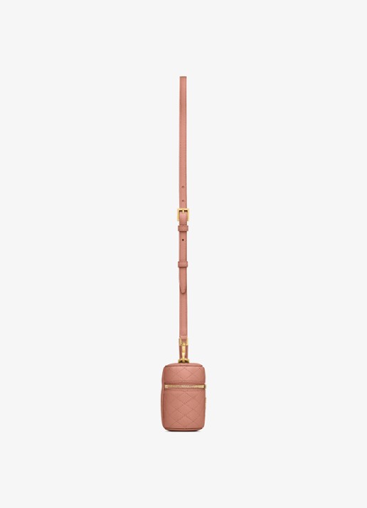 Saint Laurent Gaby Vanity handtas van lamsleer - detail 6 oudroze