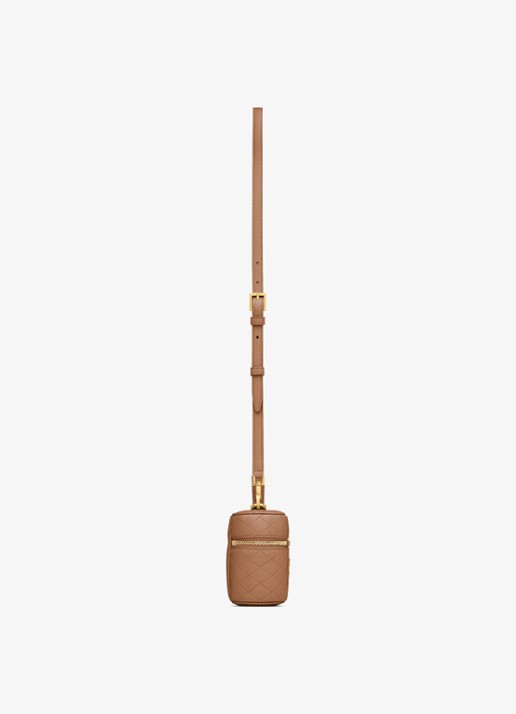 Saint Laurent Gaby Vanity handtas van lamsleer - detail 2 bruin