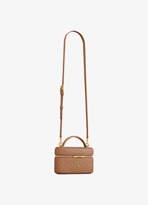 Saint Laurent Gaby Vanity handtas van lamsleer - detail 3 bruin