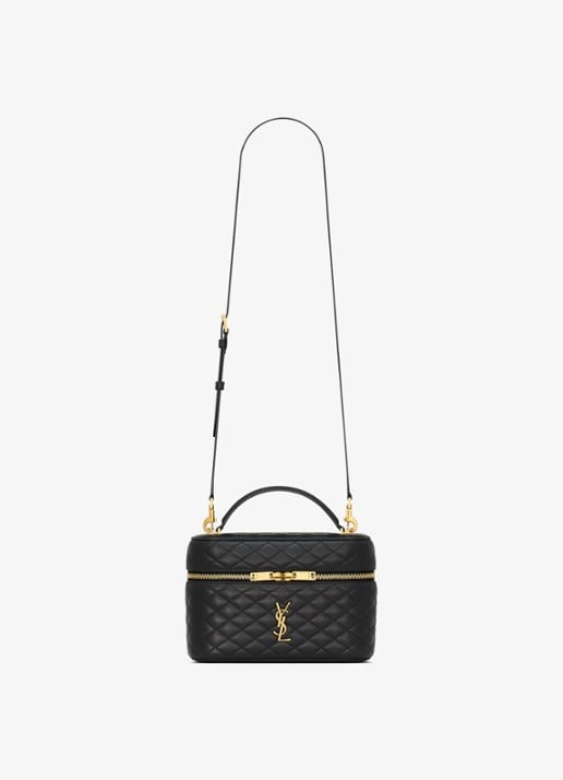 Saint Laurent Gaby Vanity Large handtas van lamsleer