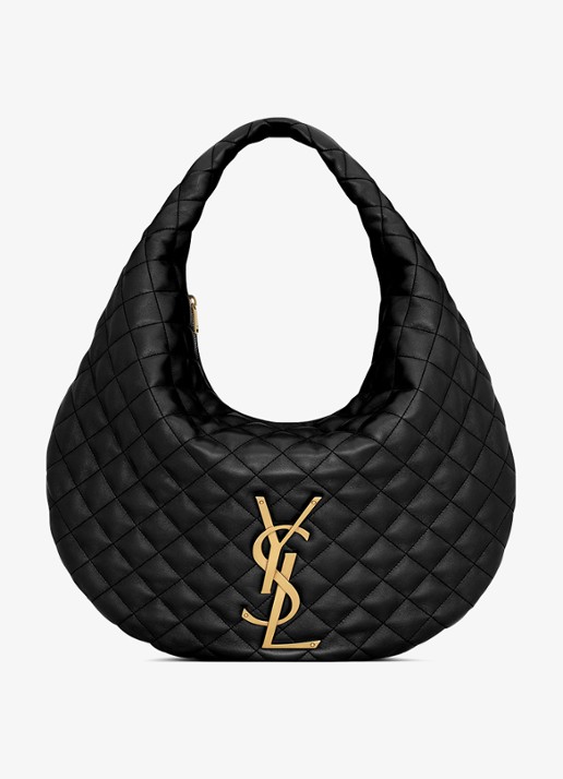 Saint Laurent Icare Hobo schoudertas van lamsleer