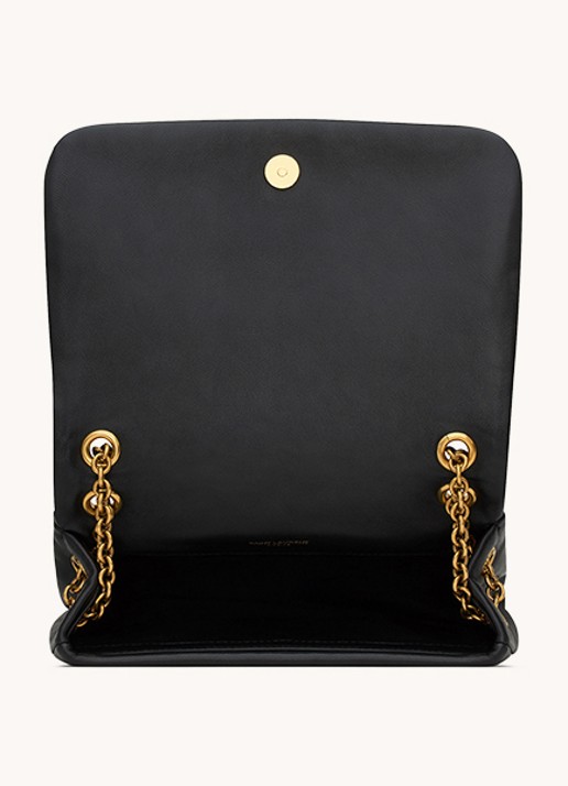 Saint Laurent Jamie 4.3 Mini schoudertas van lamsleer - detail 5 zwart