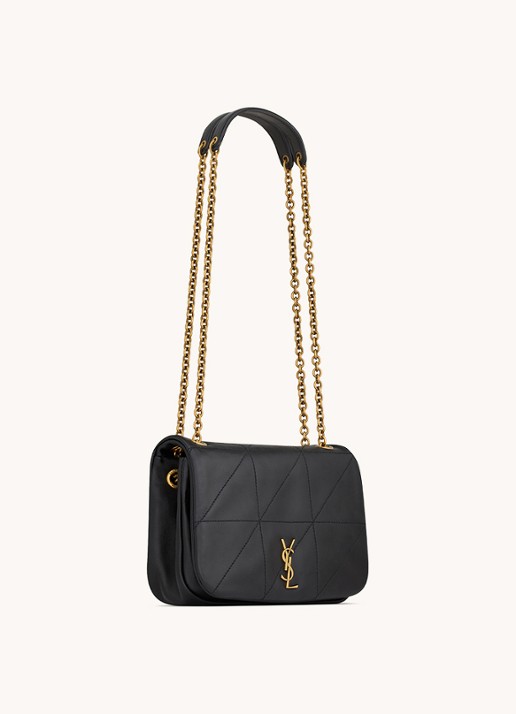 Saint Laurent Jamie 4.3 Mini schoudertas van lamsleer - detail 6 zwart
