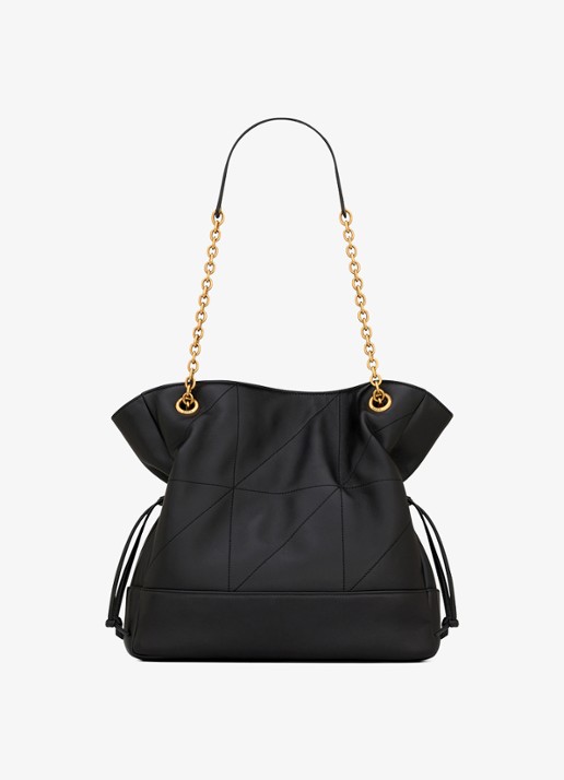 Saint Laurent Jamie Small schoudertas van lamsleer - achterkant 2 zwart