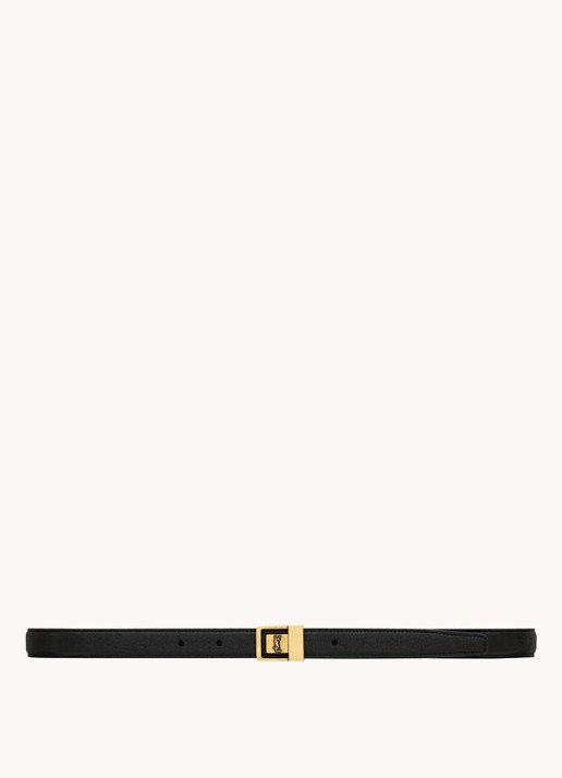 Saint Laurent LA 66 riem van kalfsleer