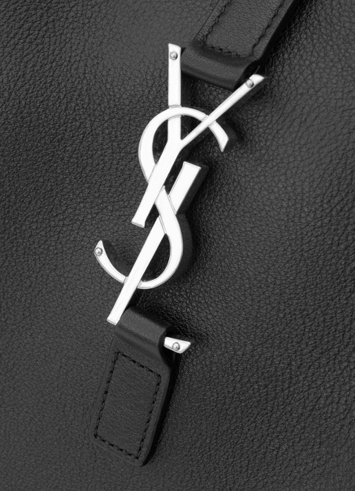 Saint Laurent Le 5 À 7 Supple Large schoudertas van kalfsleer - detail 5 zwart