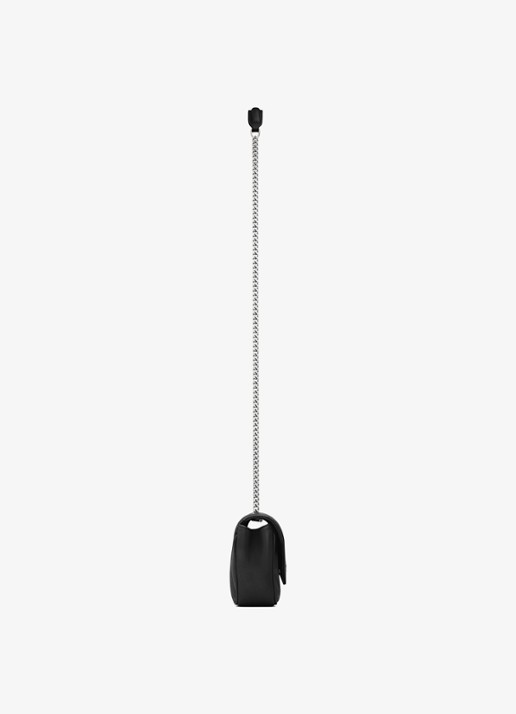 Saint Laurent Loulou Mini crossbodytas van quilted lamsleer - detail 5 zwart
