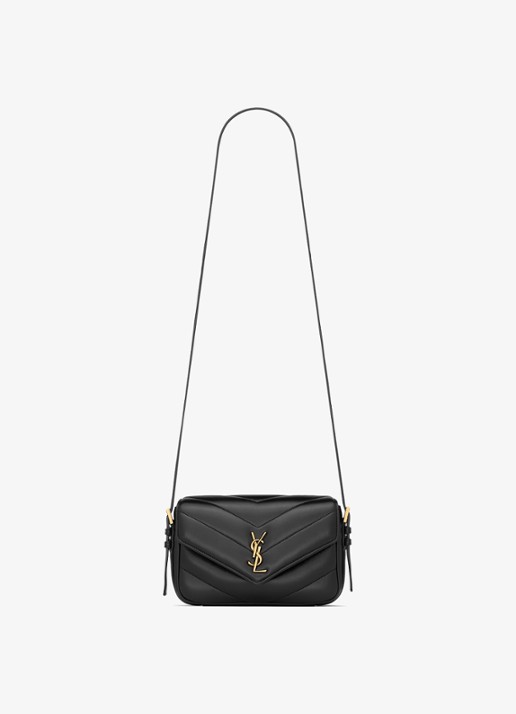 Saint Laurent Loulou Toy crossbodytas van lamsleer