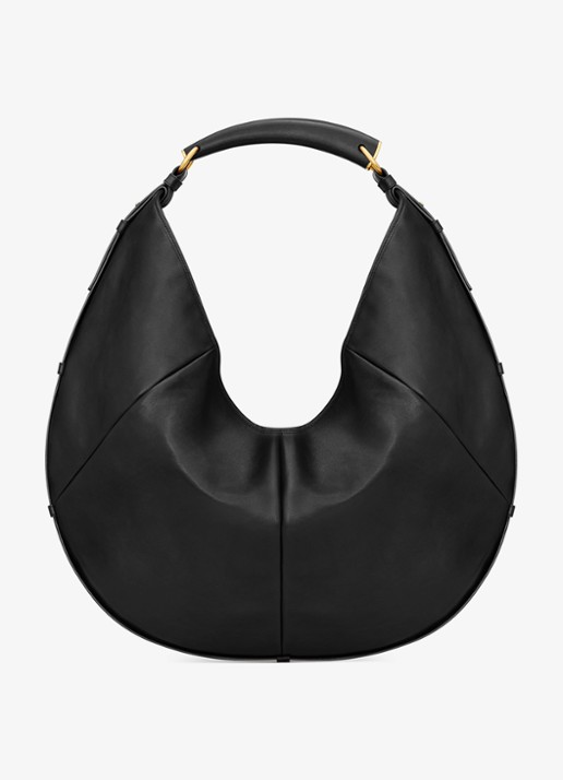 Saint Laurent Mombasa Large schoudertas van kalfsleer - achterkant 6 zwart