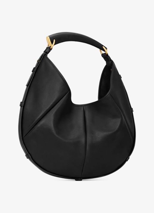 Saint Laurent Mombasa Medium schoudertas van kalfsleer - detail 3 zwart