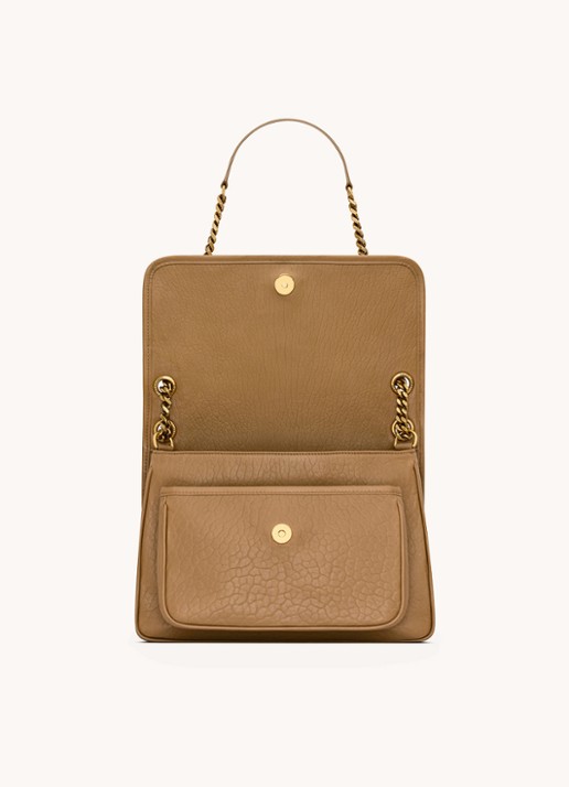 Saint Laurent Niki Medium schoudertas van lamsleer - detail 4 bruin