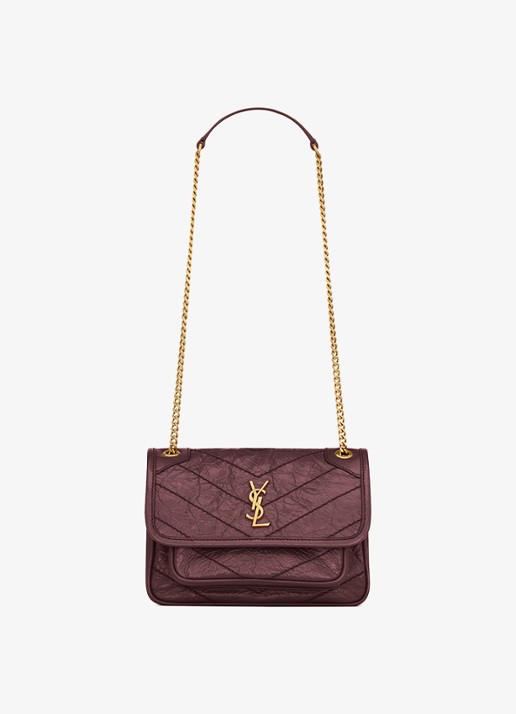 Saint Laurent Niki Mini schoudertas van kalfsleer