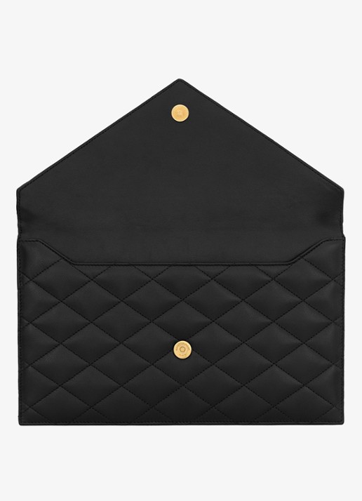 Saint Laurent Paris clutch van lamsleer - detail 2 undefined