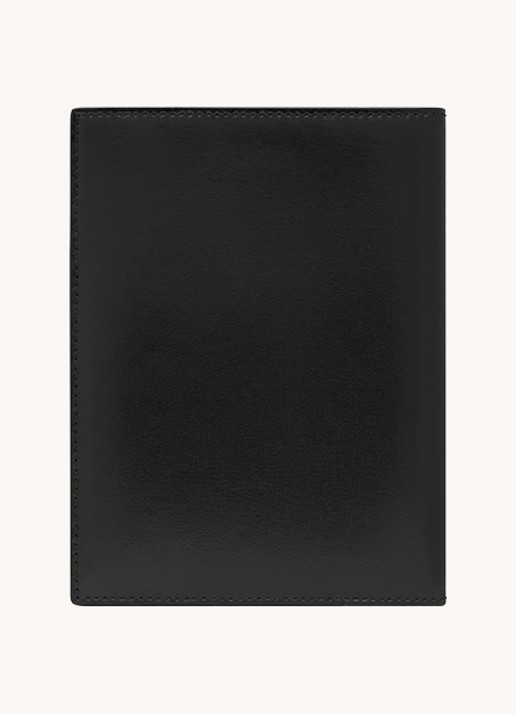 Saint Laurent Paris paspoortetui van kalfsleer - detail 2 zwart