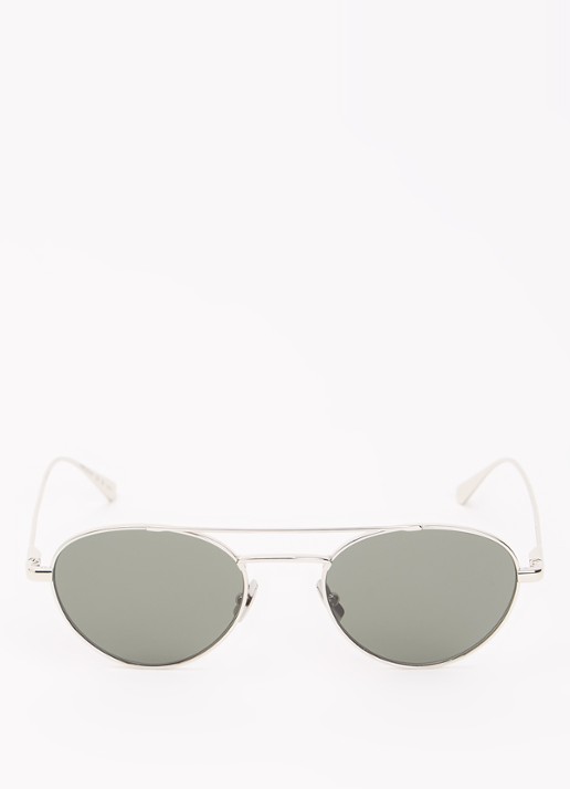 Saint Laurent Piloten zonnebril SL 97 - detail zilver