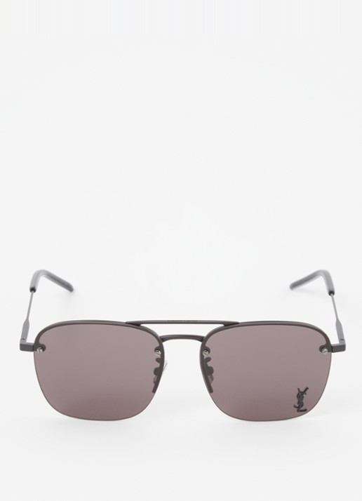 Saint Laurent Piloten zonnebril SL309 - detail 3 zwart