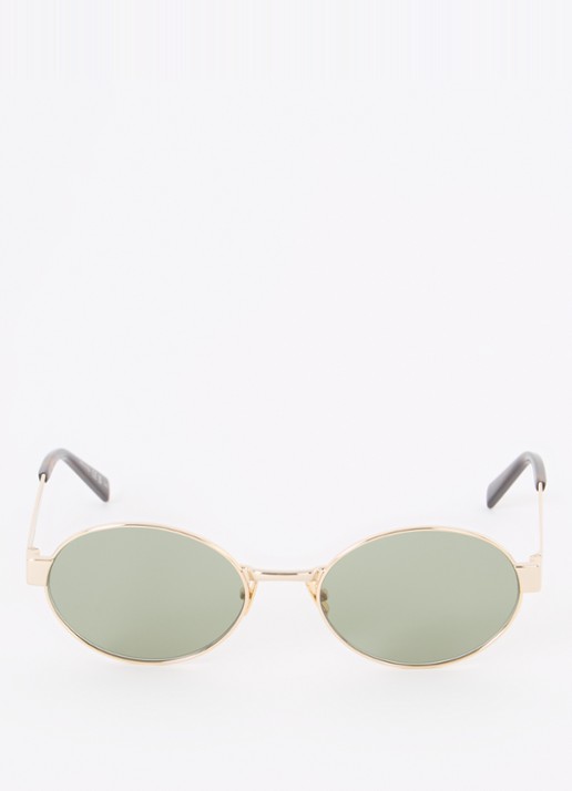 Saint Laurent Retro zonnebril SL 692 - detail 3 goud
