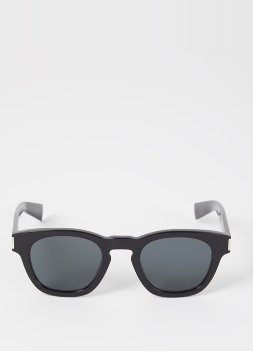 Saint Laurent Retro zonnebril SL 746 - detail 2 zwart