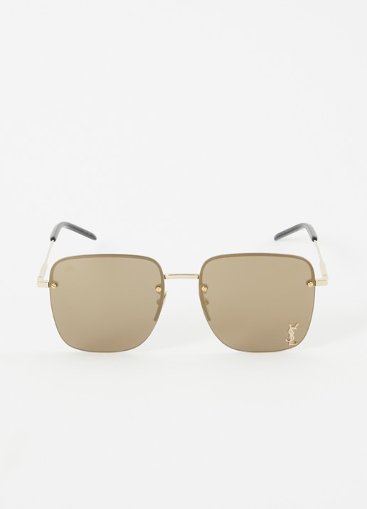 Saint Laurent Retro zonnebril  SL312 - detail goud