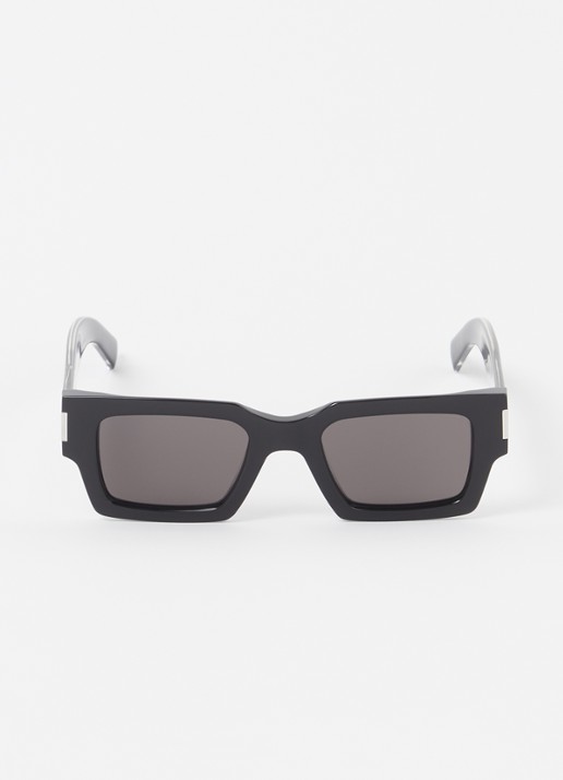 Saint Laurent Retro zonnebril SL572 - detail zwart