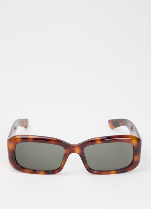 Saint Laurent Retro zonnebril SL809 - detail 2 bruin