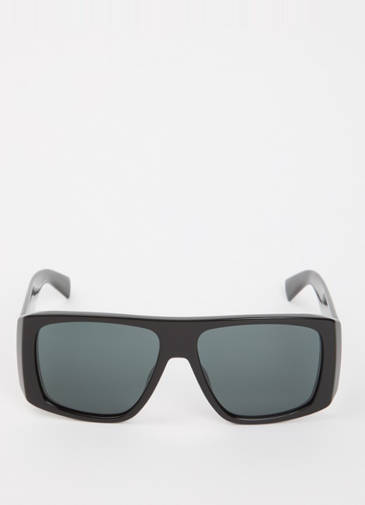 Saint Laurent Retro zonnebril SL832 - detail zwart