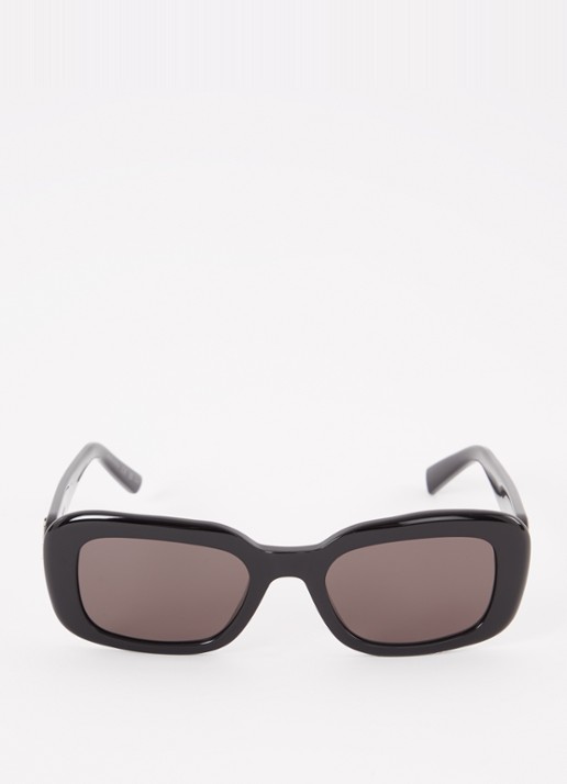 Saint Laurent Retro zonnebril SLM130 - detail zwart
