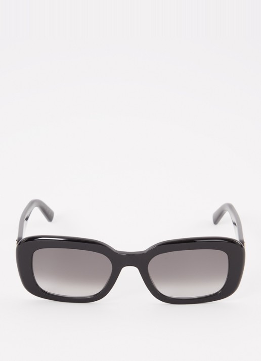 Saint Laurent Retro zonnebril SLM130 - detail zwart