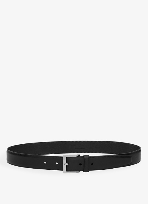 Saint Laurent Riem van kalfsleer - detail 2 zwart