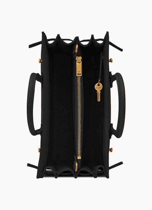 Saint Laurent Sac De Jour Supple Baby handtas van kalfsleer - detail 3 zwart
