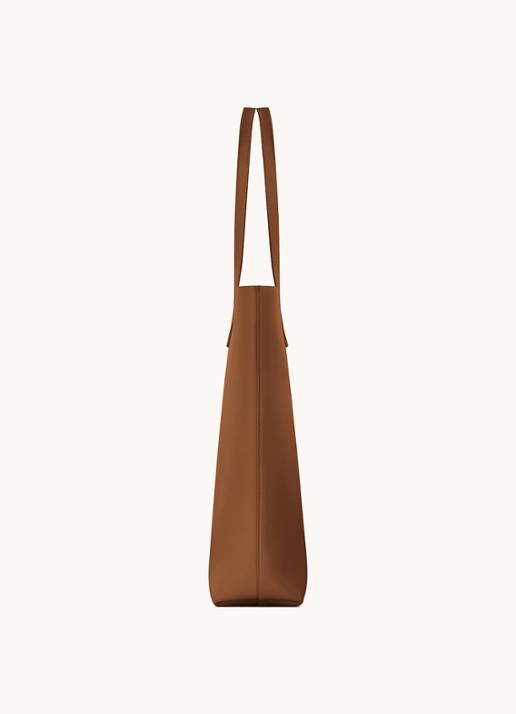 Saint Laurent Shopper van kalfsleer - detail 3 cognac