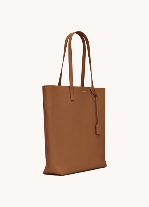 Saint Laurent Shopper van kalfsleer - detail 4 cognac