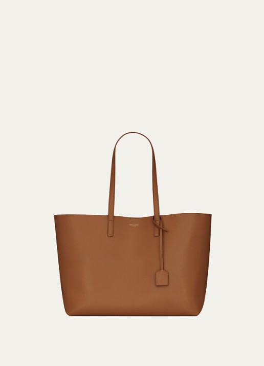 Saint Laurent Shopping schoudertas van kalfsleer met uitneembaar etui