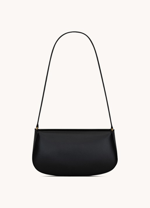 Saint Laurent Voltaire Mini schoudertas van kalfsleer - voorkant 6 zwart