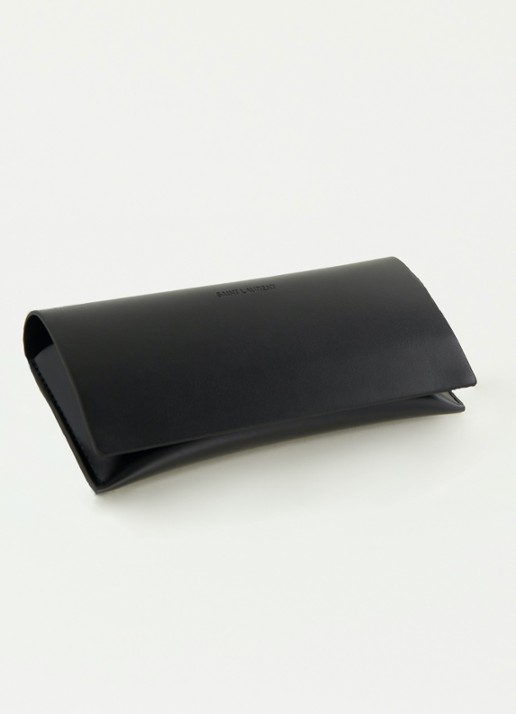 Saint Laurent Wayfarer zonnebril SL598 - detail 2 zwart