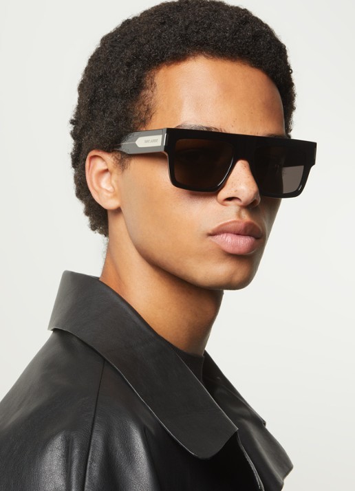 Saint Laurent Wayfarer zonnebril SL628 - voorkant 2 zwart