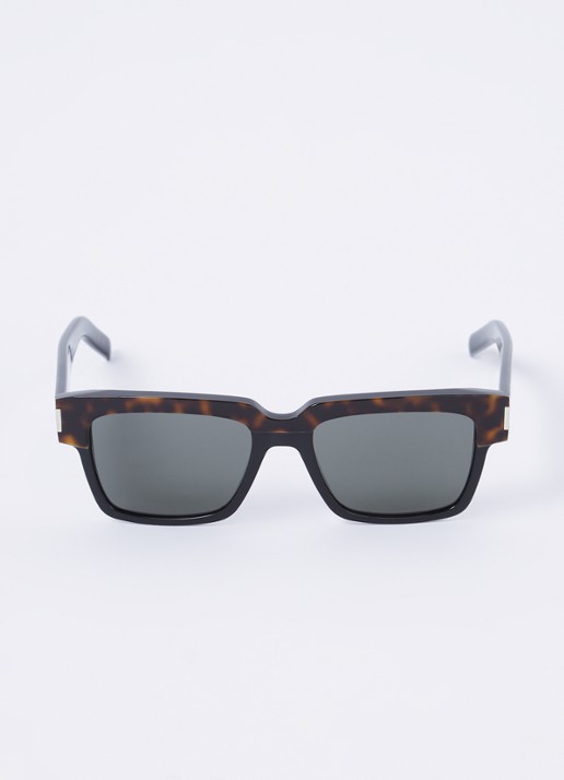 Saint Laurent Wayfarer zonnebril SL732 - detail 2 donkerbruin