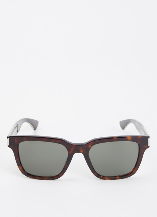 Saint Laurent Wayfarer zonnebril SL790 - detail 2 donkerbruin