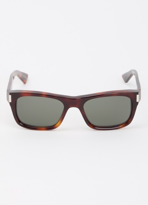 Saint Laurent Wayfarer zonnebril SL83 - detail bruin