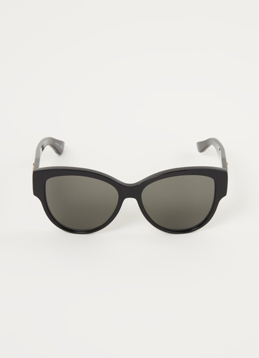 Saint Laurent Zonnebril SLM3 - voorkant 4 zwart